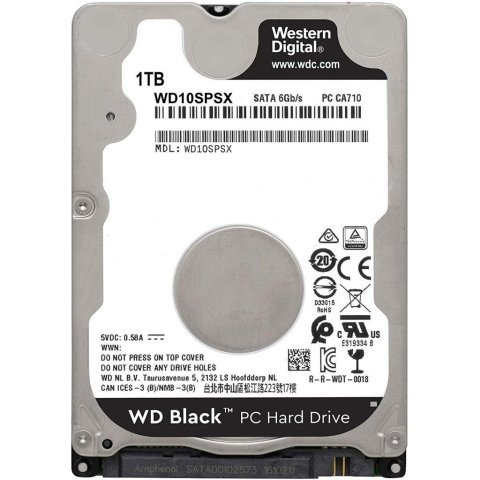 Жесткий диск для ноутбука 2.5" 1TB WD (WD10SPSX) - Нулевой остаток (Feed)  - Нулевой остаток (Feed) 