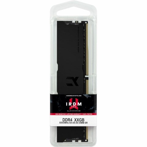 Модуль памяти для компьютера DDR4 16GB (2x8GB) 3600 MHz Iridium Pro Deep Black Goodram (IRP-K3600D4V64L18S/16GDC) - Нулевой остаток (Feed)  - Нулевой остаток (Feed) 
