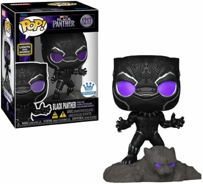 Фигурка Funko Marvel Black Panther Light &amp; Sound фанко Чёрная пантера Exclusive 1217