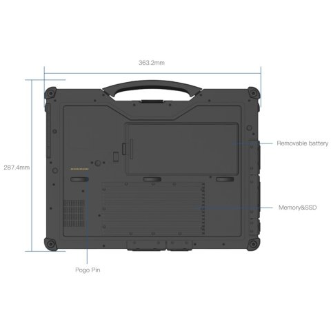 Ноутбук Vinga Scout X14A (X14A-123516512BWP) - Ноутбуки  - Ноутбуки