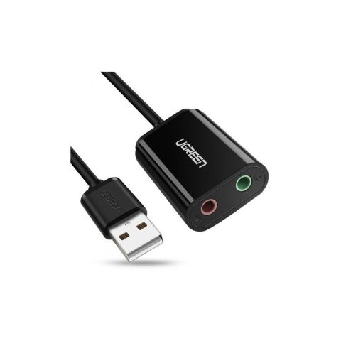 Звуковая плата Ugreen US205 black (30724) - Нулевой остаток (Feed)  - Нулевой остаток (Feed) 