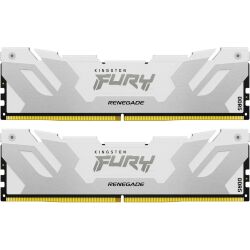 Модуль памяти для компьютера DDR5 32GB (2x16GB) 6400 MHz Renegade White XMP Kingston Fury (ex.HyperX) (KF564C32RWK2-32)