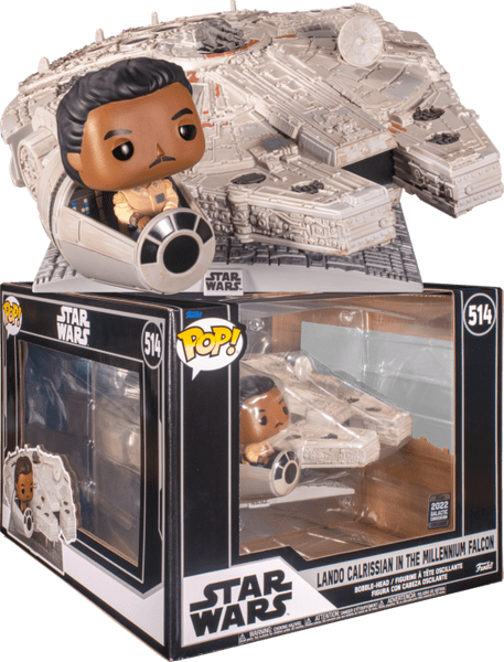 Фигурка Funko Star Wars Lando Millenium Falcon фанко Сокол тысячелетия Amazon Exclusive 514 -   -