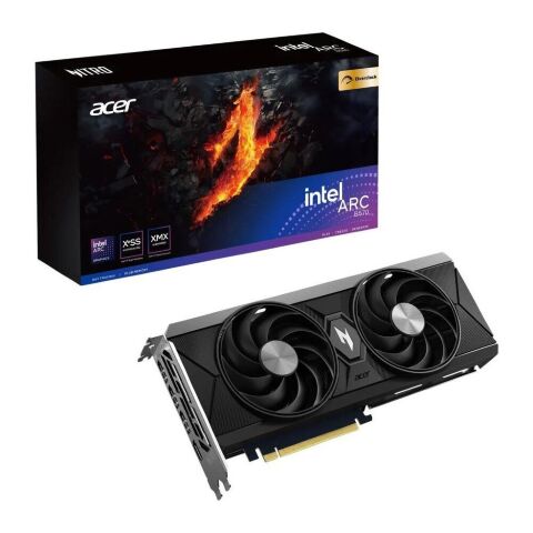 Видеокарта Nitro Intel Arc B570 OC 10GB Acer (DP.Z4CWW.P01) - Видеокарты  - Видеокарты 
