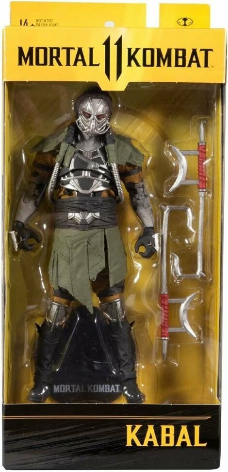 Фигурка McFarlane Mortal Kombat Kabal Action Figure 18 см. -   -  