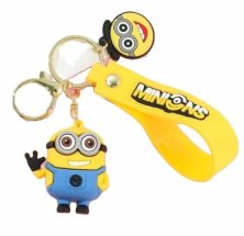 Брелок подвеска на рюкзак Minions Bob 3D Keychain Backpack Миньоны Боб