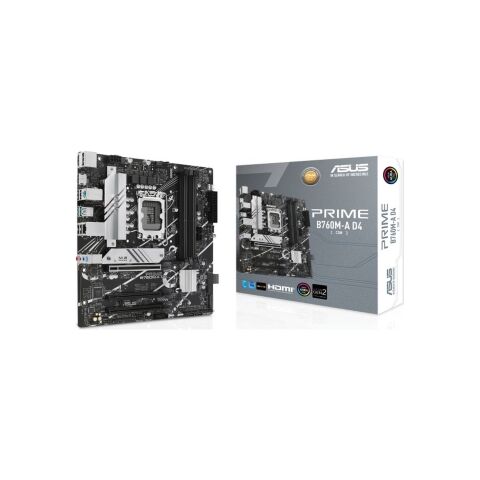 Материнская плата ASUS PRIME B760M-A D4-CSM - Системные (материнские) платы  - Системные (материнские) платы 