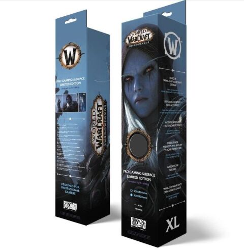 Килимок ігрова поверхня Blizzard World Of Warcraft Gaming Desk Mat Sylvanas Сільвана XL (90*42 cm) -   -  