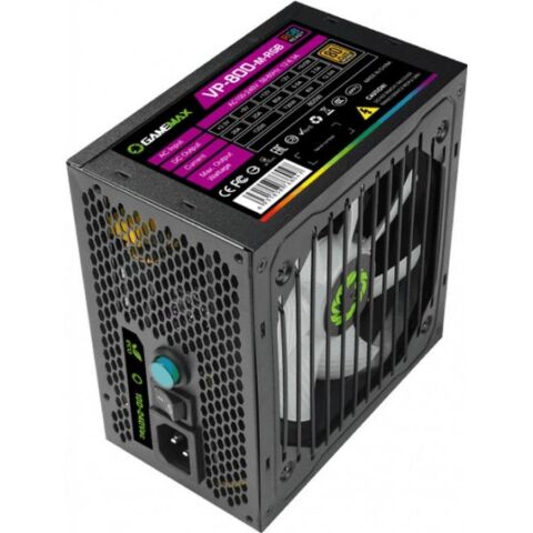 Блок питания Gamemax 800W (VP-800-M-RGB) - Блоки питания  - Блоки питания 