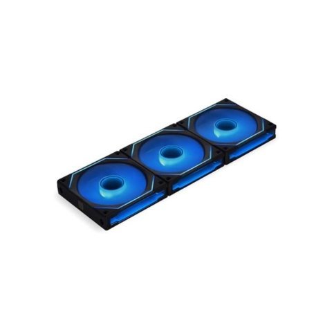 Кулер для корпуса Lian Li Uni Fan IN 120-3 Triple Black (G99.12SLIN3B.00) - Нулевой остаток (Feed)  - Нулевой остаток (Feed) 