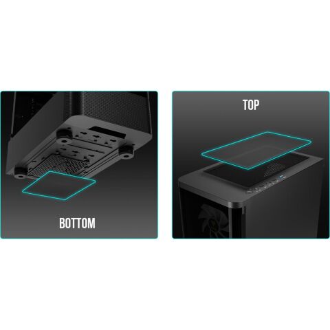 Корпус для ПК Gamdias TALOS E3 CG (4711514501193) - Корпуса - Корпуса