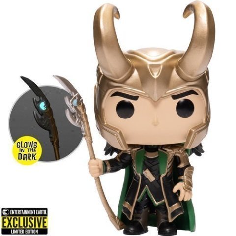 Фигурка Funko Pop Marvel Loki with Scepter Фанко Локи со скипетром 985 (EE Exclusive) -   -  