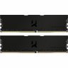 Модуль памяти для компьютера DDR4 32GB (2x16GB) 3600 MHz Iridium Pro Deep Black Goodram (IRP-K3600D4V64L18/32GDC)
