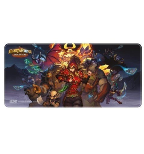 Килимок для миші ігрова поверхня Blizzard Hearthstone Mercenaries Хартстоун XL (90*42 cm) -   -  