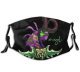 Маска защитная для лица World of Warcraft Murloc Illidan + 2 угольных фильтра -   -  