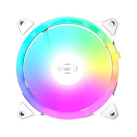 Кулер для корпуса PcCooler F3 T120 ARGB 3 in 1 White - Вентиляторы к корпусам  - Вентиляторы к корпусам 