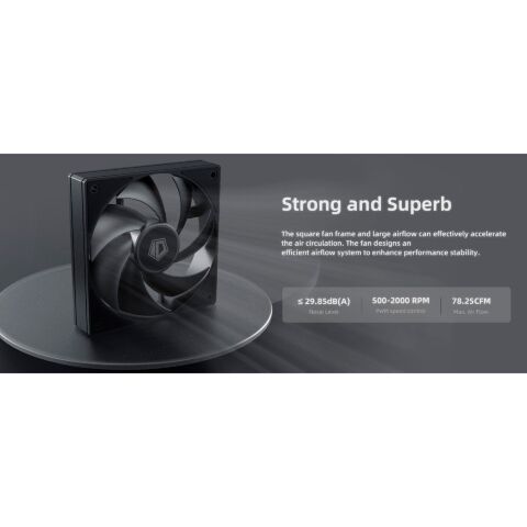 Кулер для корпуса ID-Cooling AF-125-K TRIO - Вентиляторы к корпусам  - Вентиляторы к корпусам 