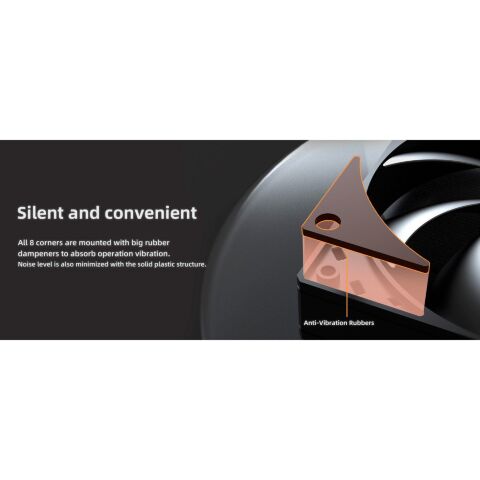 Кулер для корпуса ID-Cooling AF-125-K TRIO - Вентиляторы к корпусам  - Вентиляторы к корпусам 