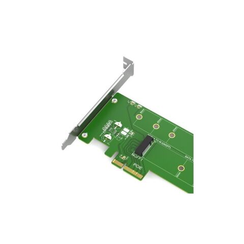 Контроллер Maiwo Multi-Size PCIex4 & SATA to M.2 (M-Key or B-key) KT015 SSD (45774) - Нулевой остаток (Feed)  - Нулевой остаток (Feed) 