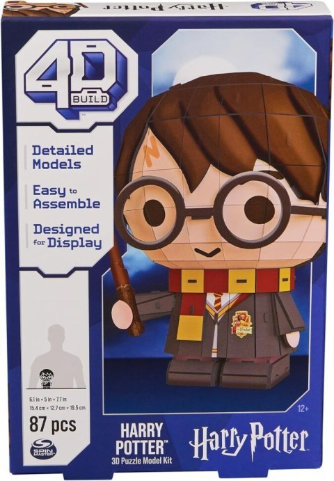 Пазл 4D Build Harry Potter puzzle 3D картон Гарри Поттер 87 шт. -   -