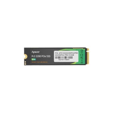 Накопитель SSD M.2 2280 512GB Apacer (AP512GAS2280P4UPRO-1) - Внутренние SSD  - Внутренние SSD