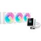 Система жидкостного охлаждения Deepcool Mystique 360 ARGB White (R-LX360-WHDSNMCP-G-1) - Системы водного охлаждения  - Системы водного охлаждения 