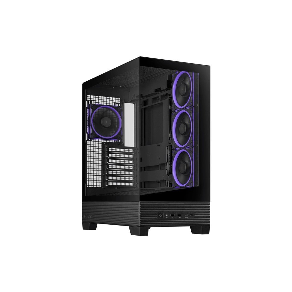 Корпус ASUS A31 Plus Black Tempered Glass (90DC00R0-B19000)