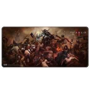 Килимок для миші ігрова поверхня Blizzard DIABLO 4 Heroes (Діабло) XL (90*42 cm)