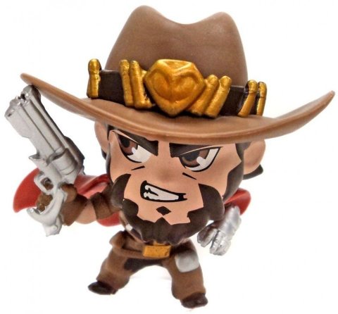 Міні фігурка Cute But Deadly Series 3 (Overwatch Edition) McCree -   -  