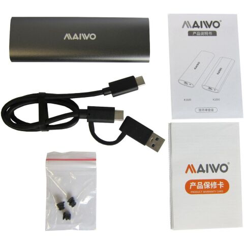 Карман внешний Maiwo M.2 SSD (K1689) - Аксессуары к HDD  - Аксессуары к HDD 