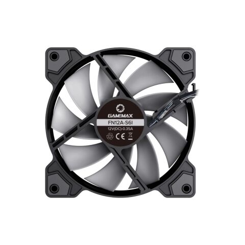 Кулер для корпуса Gamemax FN12A-S6I - Вентиляторы к корпусам  - Вентиляторы к корпусам 