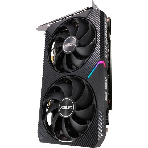 Видеокарта ASUS GeForce RTX3060 12Gb DUAL OC V2 LHR (DUAL-RTX3060-O12G-V2) - Нулевой остаток (Feed)  - Нулевой остаток (Feed) 