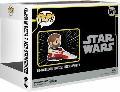 Фигурка Funko Star Wars OBI-Wan Kenobi in Delta 7 Jedi Starfighter фанко Обиван Кеноби Exclusive 641 -   -