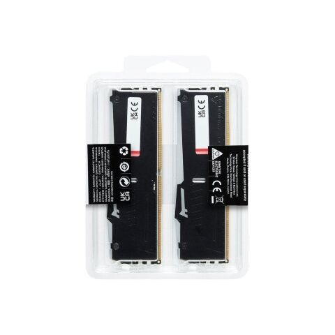 Модуль памяти для компьютера DDR5 64GB (2x32GB) 5200 MHz Beast RGB EXPO Black Kingston Fury (ex.HyperX) (KF552C40BB2AK2-64) - Модули памяти для компьютера  - Модули памяти для компьютера 