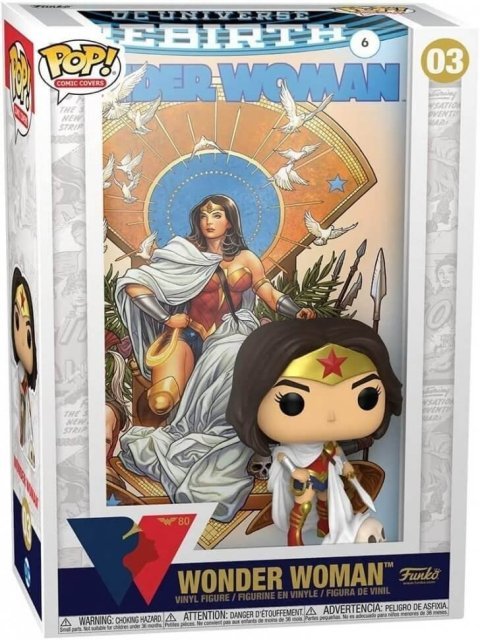 Фигурка Funko Pop Comic Cover 80th Wonder Woman Rebirth Чудо Женщина Фанко 03 -   -  
