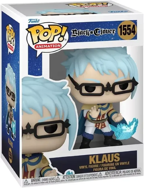 Фігурка Funko Black Clover: Klaus with Grimoire фанко Чорна Конюшина Клаус Люнетт 1554 -   -  