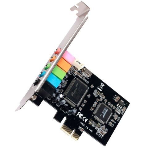 Звуковая плата Manli C-Media 8738 PCI-E 6(5.1) каналов bulk (M-CMI8738-PCI-E) - Звуковые платы  - Звуковые платы 