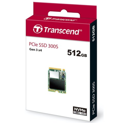 Накопитель SSD M.2 2230 512GB Transcend (TS512GMTE300S) - Нулевой остаток (Feed)  - Нулевой остаток (Feed) 