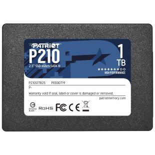 Накопитель SSD 2.5" 1TB Patriot (P210S1TB25)