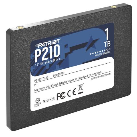 Накопитель SSD 2.5" 1TB Patriot (P210S1TB25) - Внутренние SSD  - Внутренние SSD 