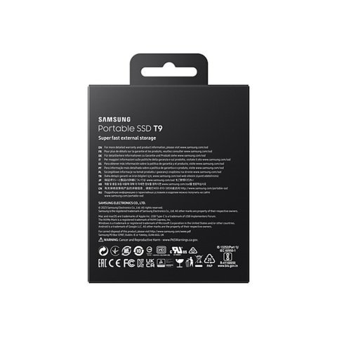 Накопитель SSD USB 3.2 1TB T9 Samsung (MU-PG1T0B/EU) - Нулевой остаток (Feed)  - Нулевой остаток (Feed)
