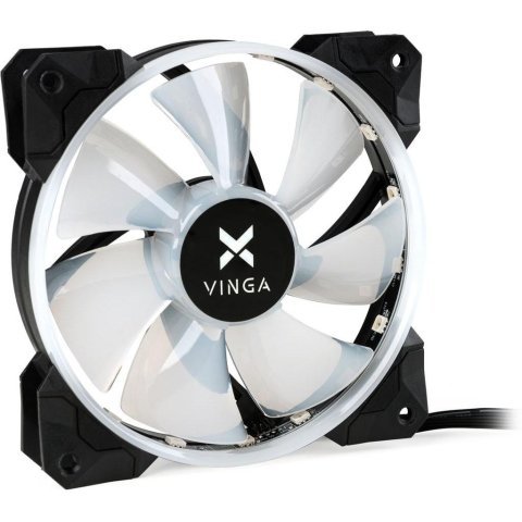 Кулер для корпуса Vinga RGB fan-02 - Вентиляторы к корпусам  - Вентиляторы к корпусам