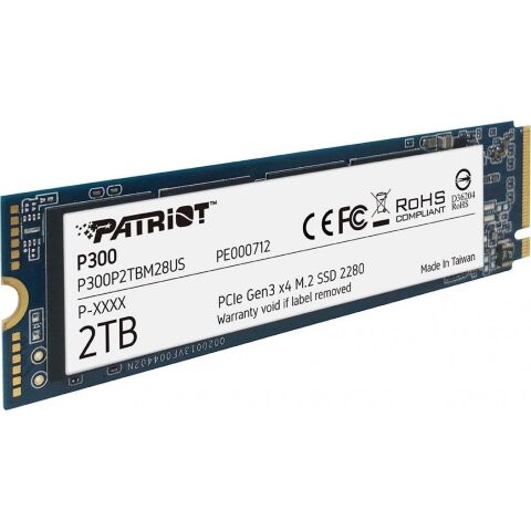 Накопитель SSD M.2 2280 2TB Patriot (P300P2TBM28) - Нулевой остаток (Feed)  - Нулевой остаток (Feed) 