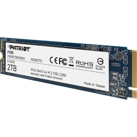 Накопитель SSD M.2 2280 2TB Patriot (P300P2TBM28) - Нулевой остаток (Feed)  - Нулевой остаток (Feed) 