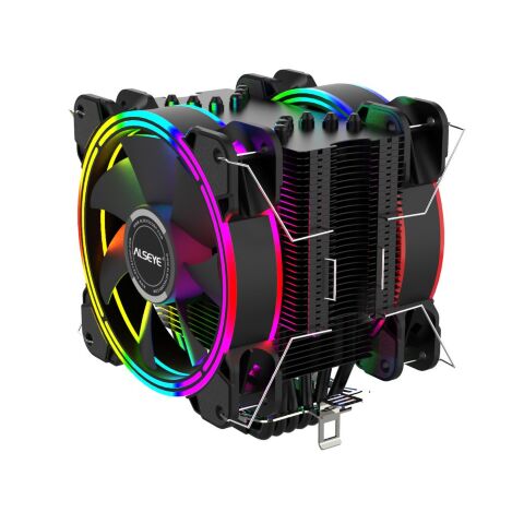 Кулер для процессора Alseye H120D-4.0 (Black) (AS.01.02.0009) - Кулеры к процессорам - Кулеры к процессорам