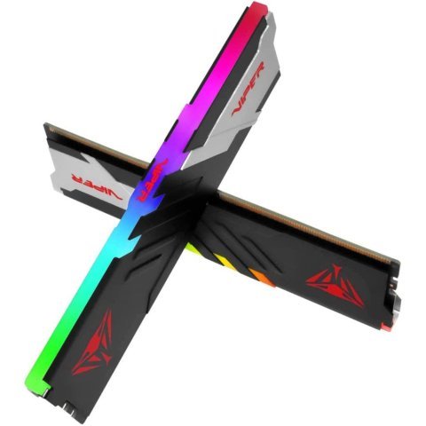 Модуль памяти для компьютера DDR5 32GB (2x16GB) 5600 MHz Viper Venom RGB Patriot (PVVR532G560C36K) - Нулевой остаток (Feed)  - Нулевой остаток (Feed) 