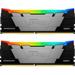 Модуль памяти для компьютера DDR4 16GB (2x8GB) 3600 MHz Fury Renegade RGB Kingston Fury (ex.HyperX) (KF436C16RB2AK2/16)