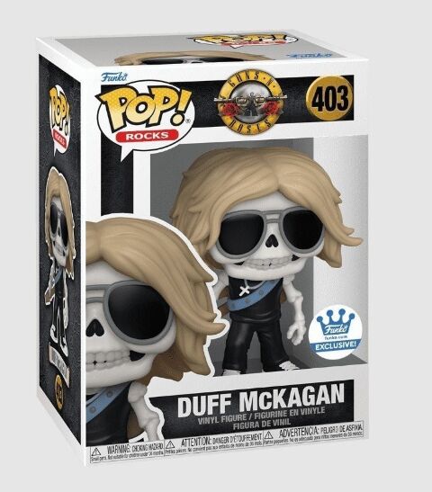 Фігурка Funko Guns N Roses: Duff McKagan (Skeleton) Фанко Дафф МакКеган (Exclusive) 403 -   -  