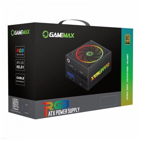 Блок питания Gamemax 1050W 80 Gold ARGB (RGB-1050 PRO) - Блоки питания  - Блоки питания 