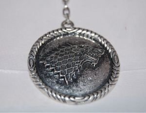 Брелок Game of Thrones Stark Wolf (Winter is Coming) -   -  